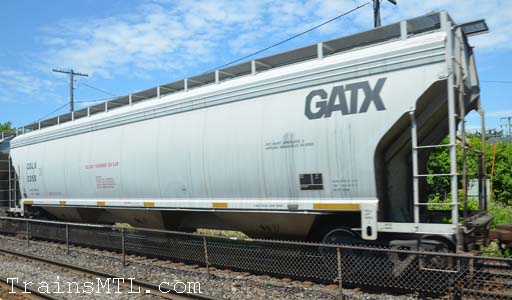Car/wagon CGLX2356 right side / coté droit